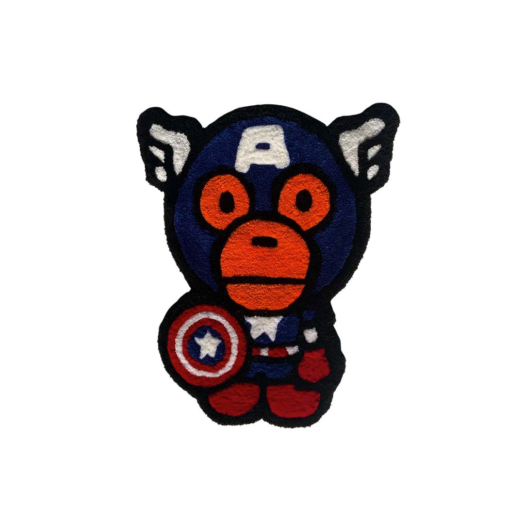 Captain America x Baby Milo Rug